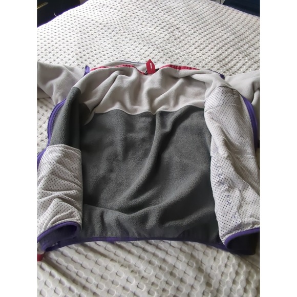 Patagonia Synchilla Snap T Full Zip Fleece Jacket Women's Size Large Color Block - Picture 4 of 13